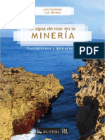 El Agua de Mar en La Minería Fundamentos y Apl