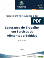 Segurança Do Trabalho em Serviço de Alimentos e Bebidas - Correto