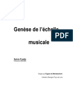 Genese de L'echelle Musicale