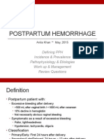 Postpartum Hemorrhage