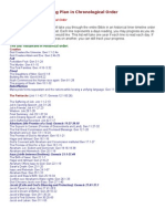 Bible Plan Chronological