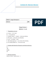 Lengua Extranjera 2 - TP 1