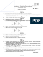 13A99101 Basic Electrical and Electronics Engineering