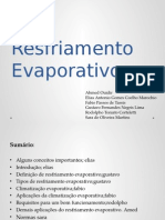 Resfriamento Evaporativo