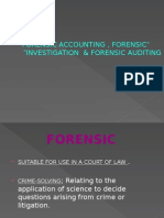 Forensic Accounting