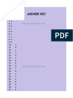 MPPSC Forest Ranger Exam 2011 Answer Key