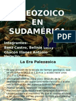 Paleozoico Sudamerica