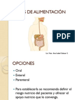 Vias de Alimentacion