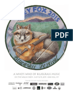 Grey Fox 2015 Program Book