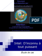 Intel Etude de Cas 