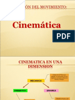 Cinemática en Dos Dimensiones