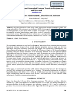 Design of Square Miniaturized L Band Fractal Antenna