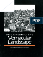 John Brinckerhoff Jackson - Vernacular Landscape