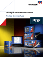 Test Universe Meter Module Application Note Example of Use El Mech ENU