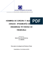 Etnografia de Los Indigenas Yekwana de Venezuela