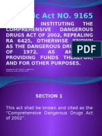 Republic Act NO 9165