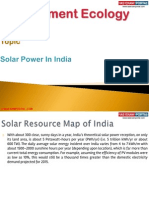 Solar Power in India