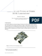 Selection and Tuning of Weber Dcoe Carburetors 2