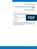 Atmel 42059 Joystick Game Controller Reference Design Application Note At01095