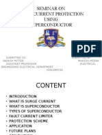 Surge Current Protection Using Super Conductors