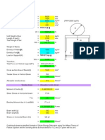 Calculation of Pipe Support