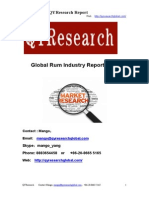 Global Rum Industry Report 2015