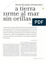 Guerrero, Gustavo - Modos, Rutas y Derivas Del Ensayo Contemporáneo, de La Tierra Firme Al Mar Sin Orillas, Revista de La Universidad 126 (2014) 63-76