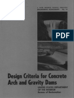 Design Criteria For Concrete Arch and Gravity Dams PDF