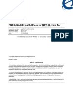 RNC and NodeB Health Check