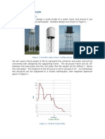 Water Tank Support Structure Design - RISA Tutorial Example