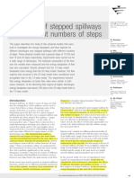 Hydraulics of Stepped Spillways PDF