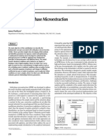 Solid Phase Microextraction Theory and Practice