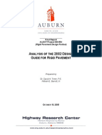 A 2002 D G R P: Nalysis of The Esign Uide For Igid Avement