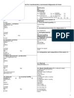 Formulario Movimiento Transfronterizo