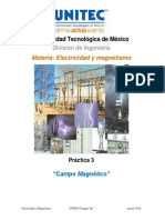 Práctica 3 Magnetismo