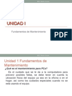 Unidad 1 Mantenimiento de Sistemas Informaticos