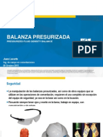 Balanza Presurizada