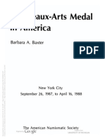 The Beaux-Arts Medal in America: New York City, September 26, 1987 To April 16, 1988 / Barbara A. Baxte