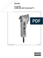 MB 500 Atlas Copco Breaker