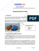 Energy Scenario in India