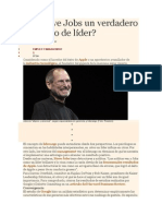 Es Steve Jobs Un Verdadero Modelo de Líder - Doc - 477