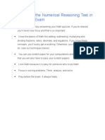 Tips To Pass The Numerical Reasoning Test in Civil Service Exam