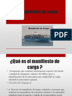 El Manifiesto de Carga