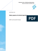 Safety Aspects of Tailwind Operations 