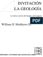 Invitación A La Geologia - Williams Matthews