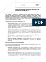 Informe Construccion y Caracterizacion de Proyectos