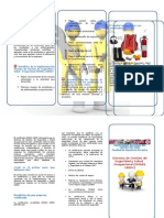 Triptico Sistema de Gestion de Seguridad y Salud Ocupacional