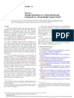 Measuring The Damage Resistance of A Fiber-Reinforced Polymer Matrix Composite To A Drop-Weight Impact Event