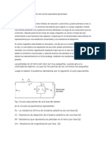 2.5 Obtención de Parámetros Del Circuito Equivalente Aproximado