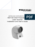 MS7120 Orbit Presentation Laser Scanner Installation and User's Guide